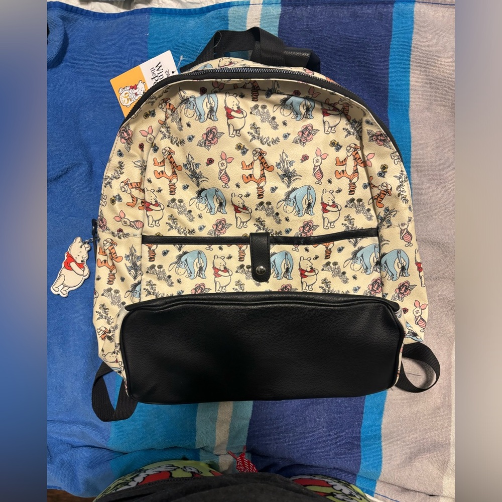 Fast Forward New York Disney Winnie the Pooh 95 Years Backpack.